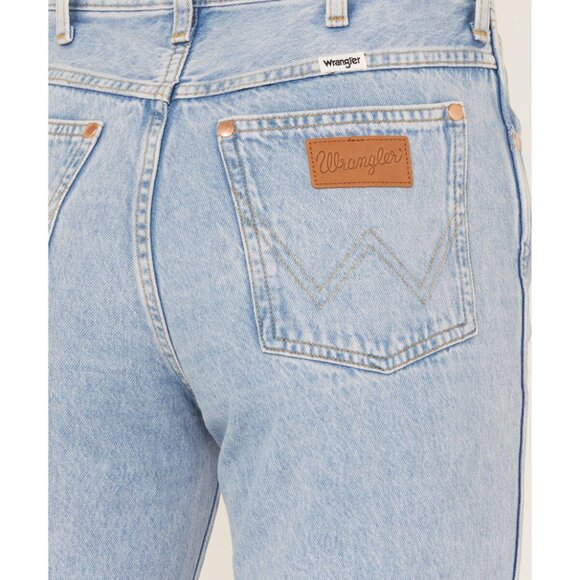 Wrangler Wild West 603 Destructed Straight-leg Jeans (30W x 28L) - Picture 9 of 15